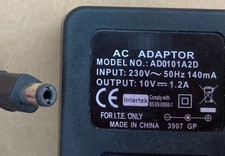 SEGA Mega Drive 10V 1.2A 1602-05 Replacement Adaptor Power Supply Mains Adapter