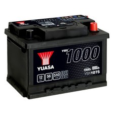 YUASA Car Battery 12V 56Ah 510A B13 B14 T1 Starter Fits Opel Manta 2.4 400