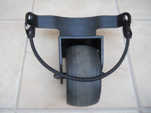 Powakaddy front wheel assembly