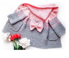 KNITTING PATTERN COPY HOODED