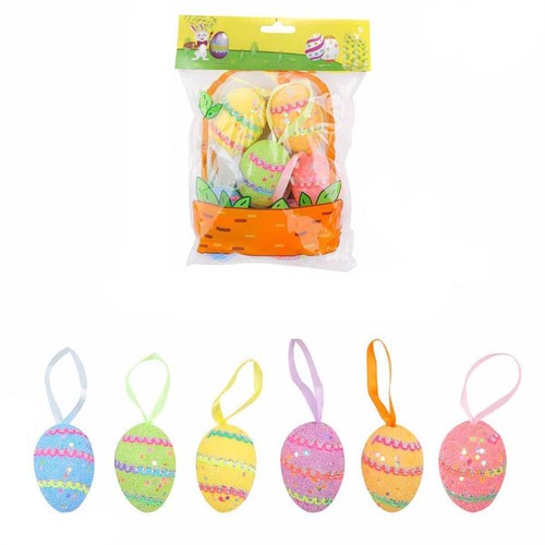 6pcs set diy easter - 6pcs/set, egg