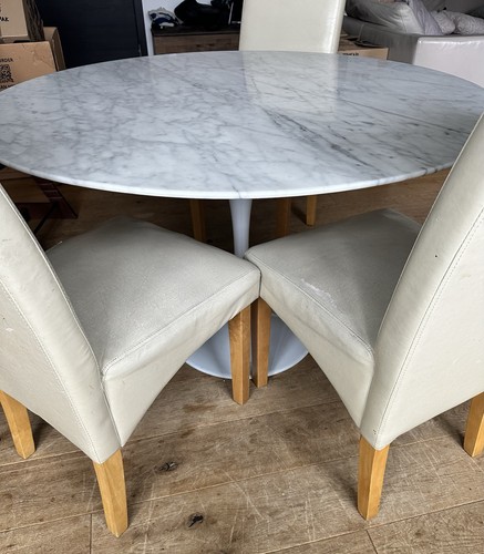 Marble dining table saarinen - marble,