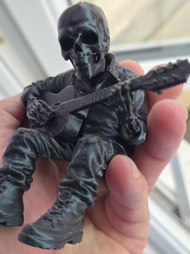 Skeleton shelf sitter figurine - skeleton,
