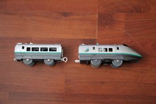 TOMY TOMICA HYPERCITY RESCUE TRAIN, (TESTED & WORKING).