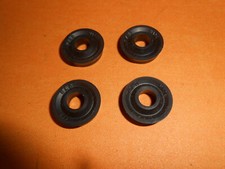 FORD POPULAR 100E (1958 on) FRONT BRAKE CYLINDER PISTON SEALS x4 -3/4" bore