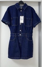 ZARA DARK BLUE Z1975 COLLARED