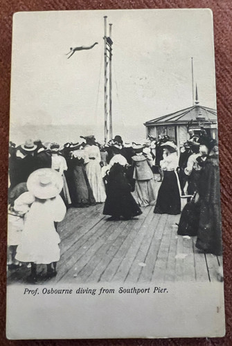 Antique postcard southport - postcard,