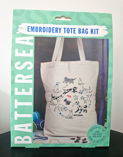 Battersea embroidery tote bag - embroidery,