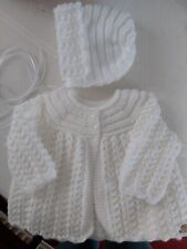 BN hand-knitted matinee and