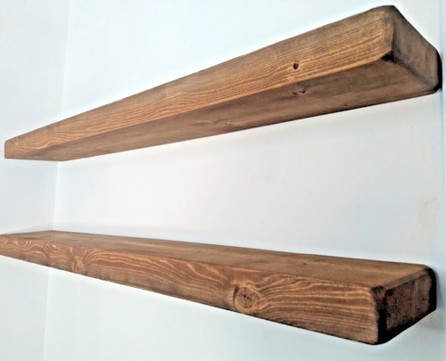 Floating shelf solid wood - floating,