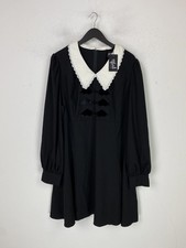 Hell Bunny Black White Mini