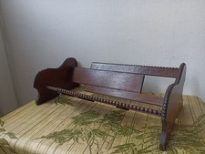 Antique oak expanding book