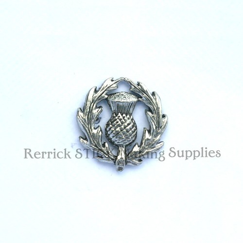 One pewter badge - pewter, walking
