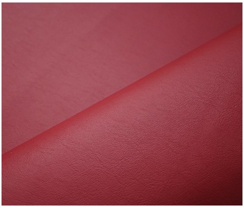 Claret red smooth faux leather - claret,