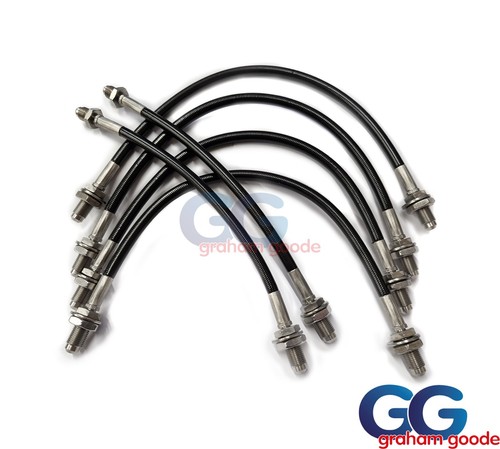 Classic black brake line - black,