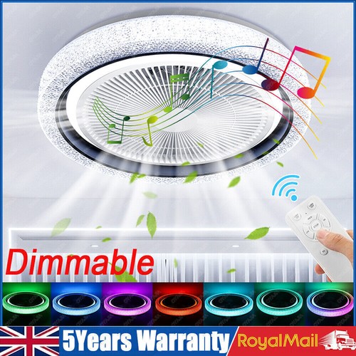 Modern led ceiling fan with - modern,