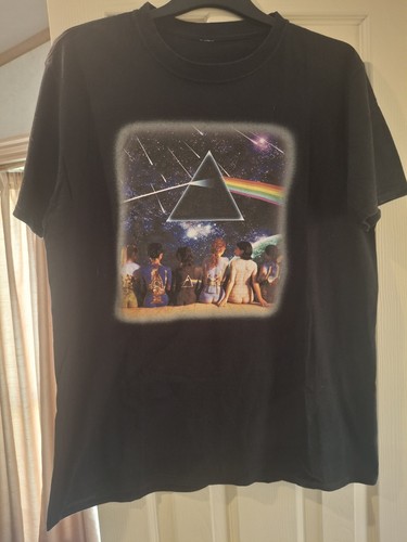 Pink floyd artwork shirt - pink,