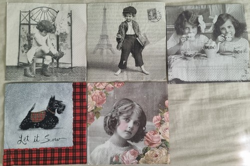 Vintage style decoupage - vintage-style,