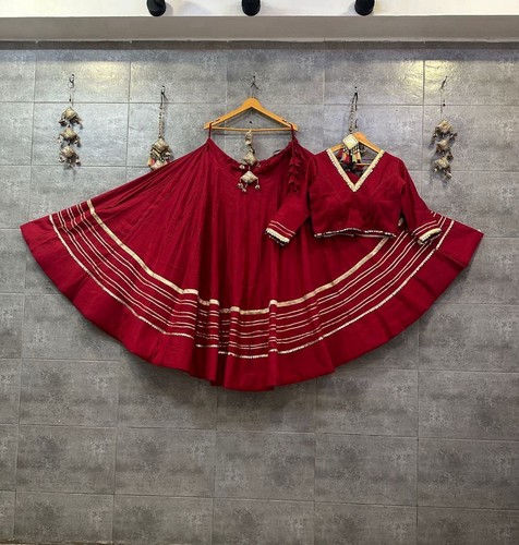 Women red lengha lehenga - women’s,
