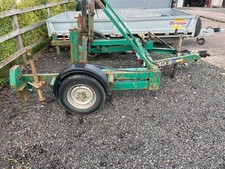 Cable laying trailer