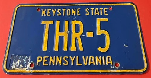 Thr vanity license - vanity, plate