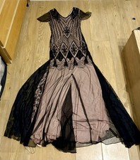 V-neck 1920's Dress Great