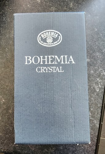 Bohemia crystal vase - crystal,