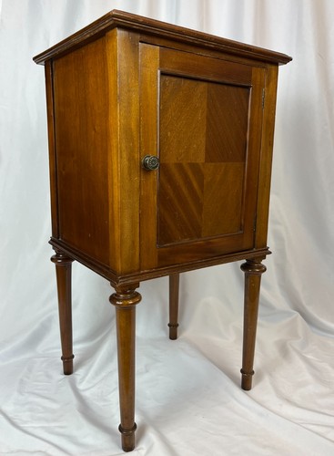 Edwardian bedside cabinet - edwardian,