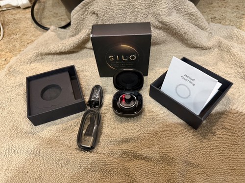 Silo smart ring - smart, titanium