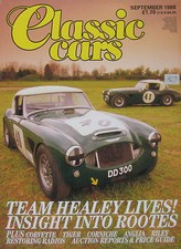 Classic Cars 09/1988 featuring