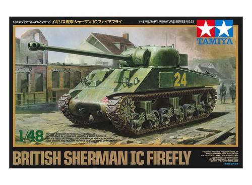 Tamiya british sherman ic - sherman,