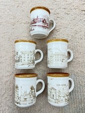 Set of 5 Vintage Biltons Mugs