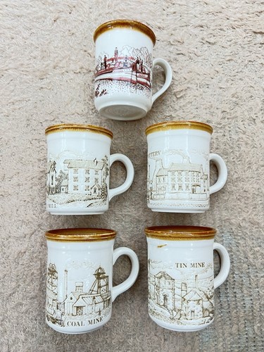 Set vintage biltons mugs - set,