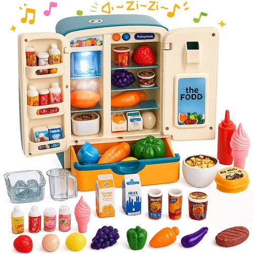 Toy fridge for kids - toy,