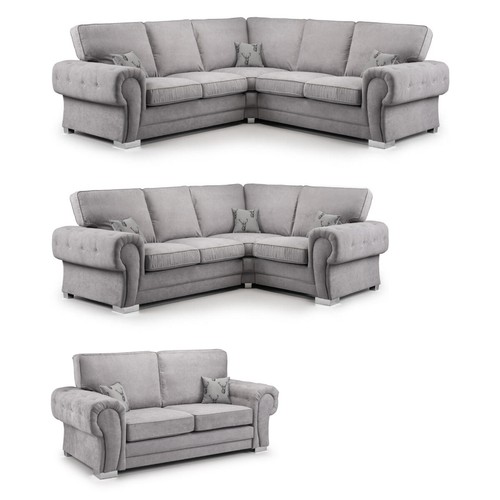 Milan grey large - corner, sofa