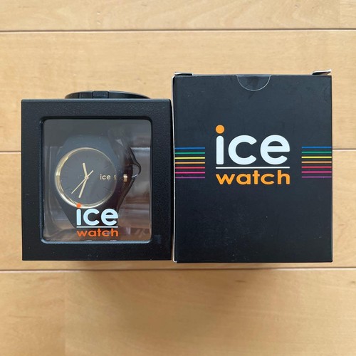 Ice watch black analog - ice,