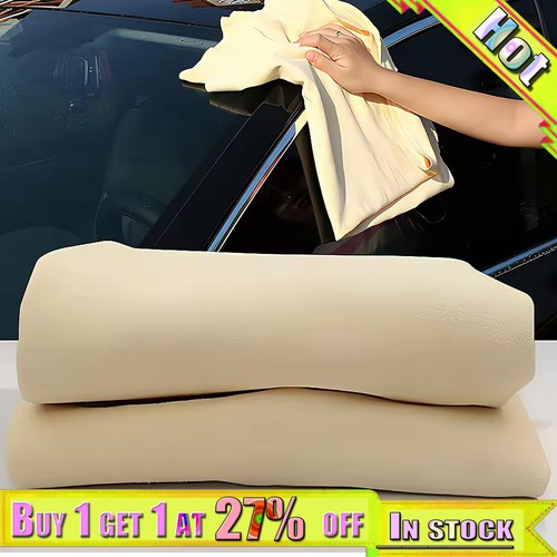 Large natural chamois leather - chamois,
