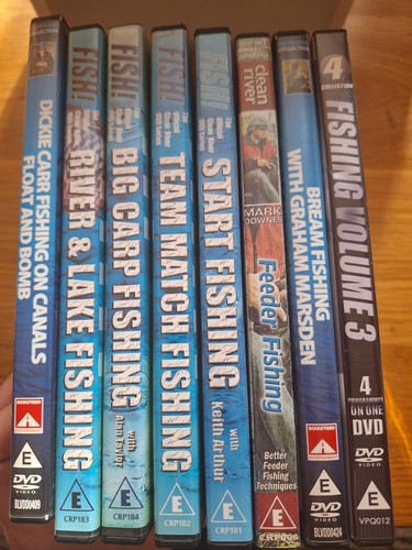 Fishing dvd collection job - fishing,
