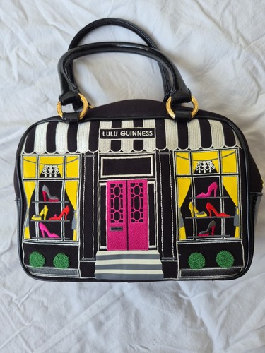 Lulu guinness embroidered - embroidered, shoe