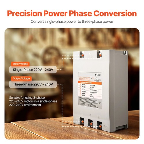 15hp three phase - phase, converter