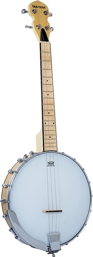 Blue moon tenor banjo - blue,