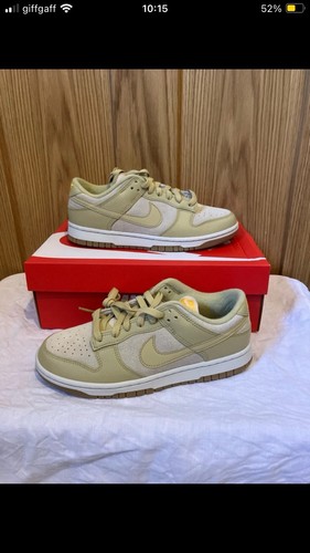 Nike dunk low wheat suede - suede, uk