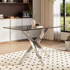 Modern Clear Tempered Glass