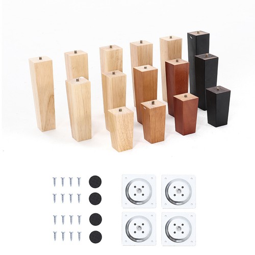 4pc wooden furniture tapered - 4pc,