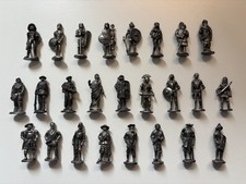 25 X Mini Pewter Historic