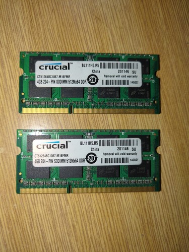 Crucial 2x4 pc3 8500 - 2x4, pc3-8500