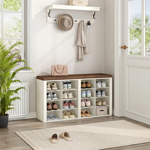 Shoe storage bench - bench, with