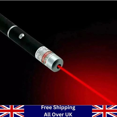 Red laser pointer pen light - red,
