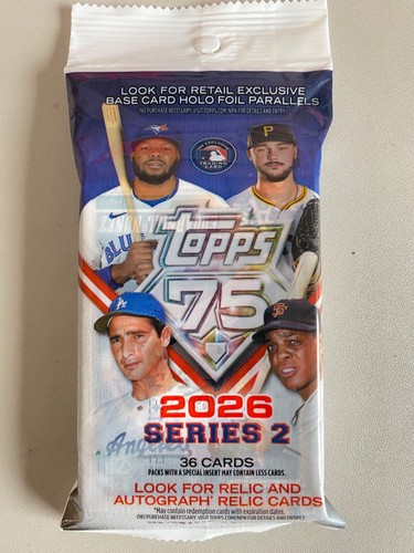 Topps 2026 mlb series - series, 2