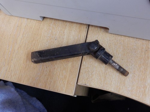 Vintage bsa c11g footrest - vintage,